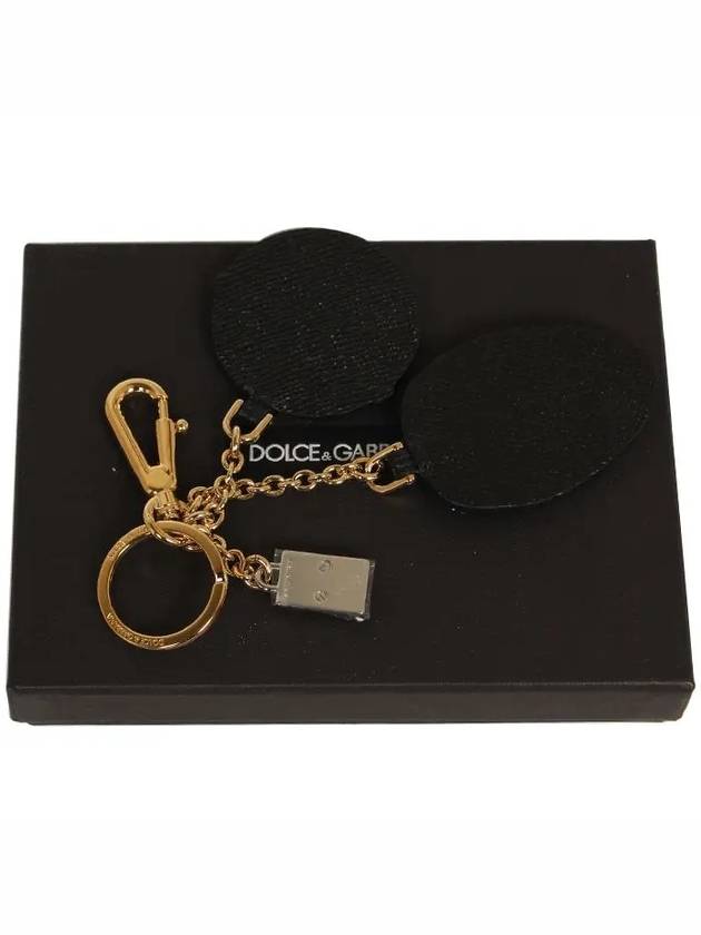 Dominico Stefano Face Key Holder Gold - DOLCE&GABBANA - BALAAN 3