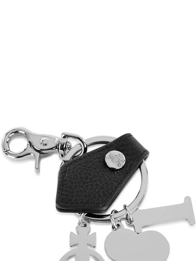 ORB Love Key Holder Black - VIVIENNE WESTWOOD - BALAAN 4