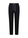 Men's Techno Fleece Cotton Track Pants Black - BRUNELLO CUCINELLI - BALAAN 2