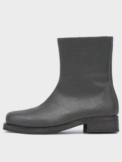 Camion Leather Ankle Boots Ash Grey - OUR LEGACY - BALAAN 2