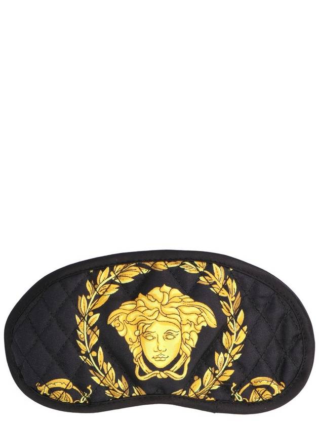 Medusa Print Sleep Mask Black - VERSACE - BALAAN 3