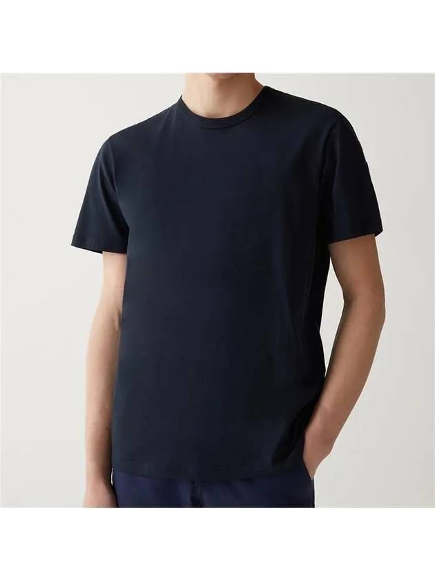 Le Logo Patch Short Sleeve TShirt Navy - COLMAR - BALAAN 3