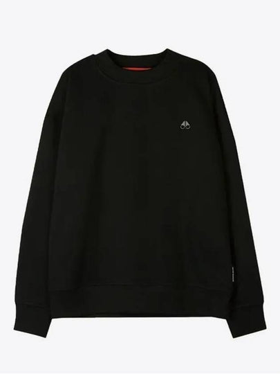 Marine Park Logo Detail Sweatshirt Black - MOOSE KNUCKLES - BALAAN 2