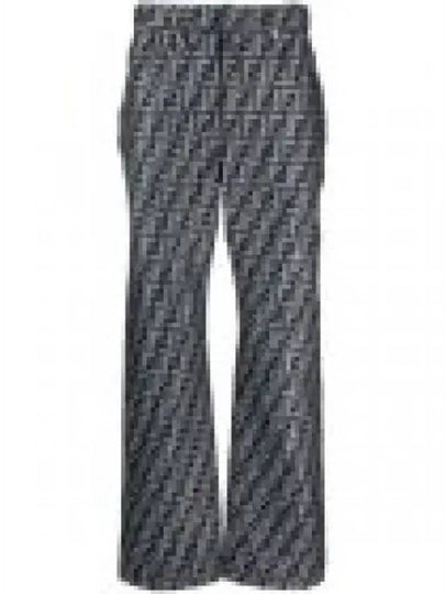 FF Detailed Straight Jeans Blue - FENDI - BALAAN 2