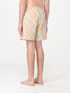 Check Swim Shorts Beige - BURBERRY - BALAAN 4