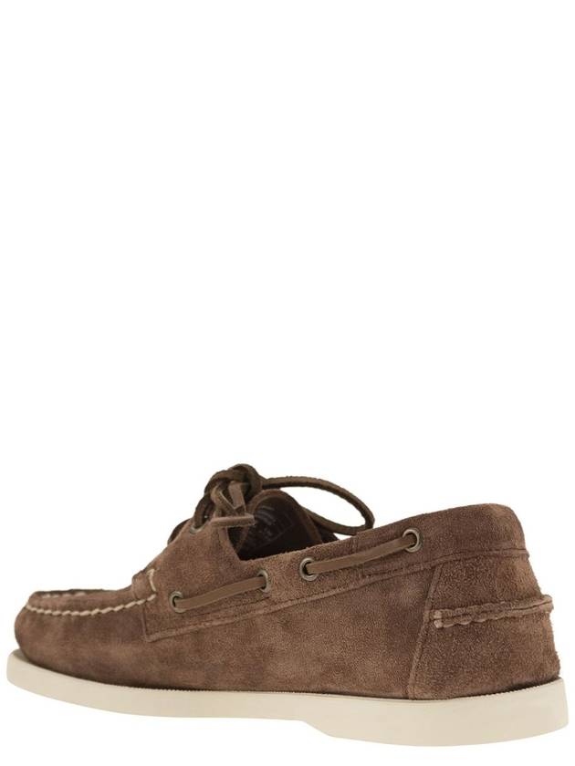 PORTLAND FLESH - Suede moccasin - SEBAGO - BALAAN 3