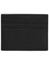 Saffiano Leather Card Wallet Black - PRADA - BALAAN 5