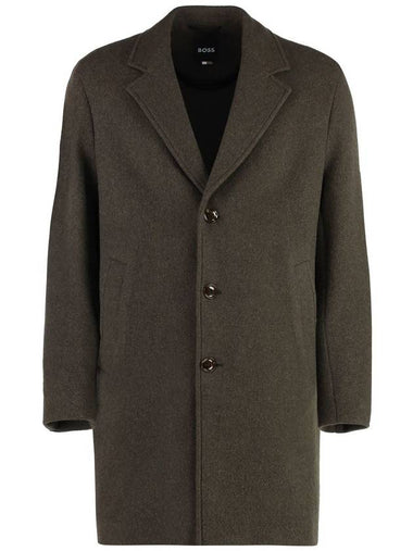 Boss Single-Breasted Wool Coat - HUGO BOSS - BALAAN 1