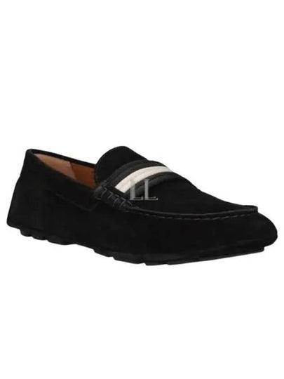 Kansan Suede Driving Shoes Black - BALLY - BALAAN 2