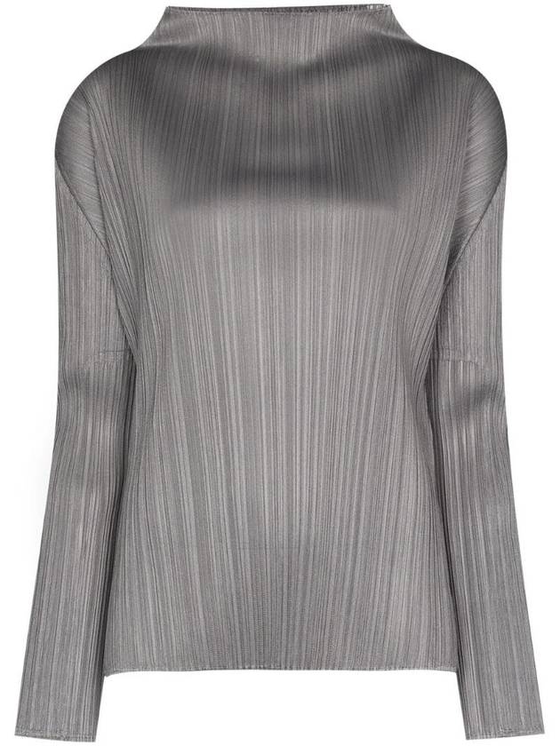 high neck long sleeve top PP98JK104 - ISSEY MIYAKE - BALAAN 1