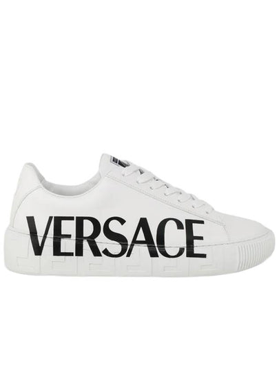 Greca Logo Low Top Sneakers White - VERSACE - BALAAN 2