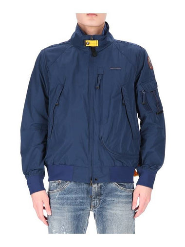 Men's Fire Spring Zip-up Jacket Estate Blue - PARAJUMPERS - BALAAN 1