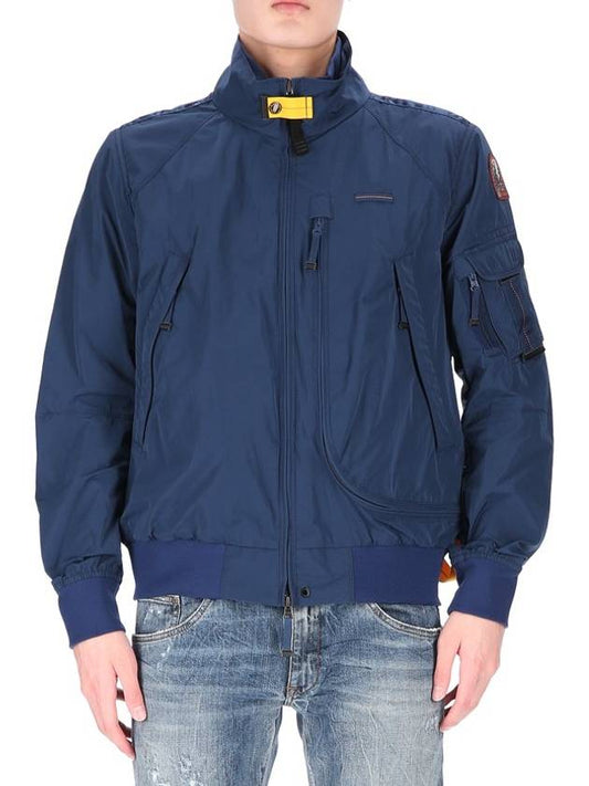 Men's Fire Spring Zip-up Jacket Estate Blue - PARAJUMPERS - BALAAN 1
