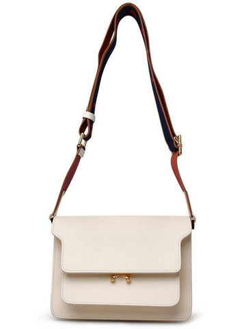 Trunk Logo Strap Cross Bag Ivory - MARNI - BALAAN 1