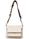 Trunk Logo Strap Cross Bag Ivory - MARNI - BALAAN 1