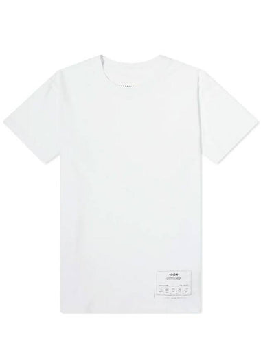 Men's Icon Print Short Sleeve T-Shirt White - MAISON MARGIELA - BALAAN 1