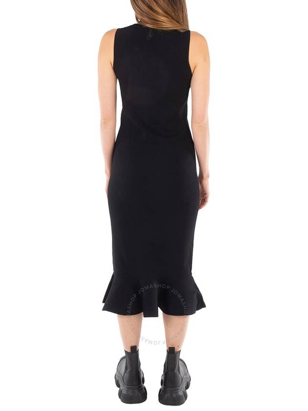 JW Anderson Ruffled Hem Sleeveless Midi Dress, Size Large - JW ANDERSON - BALAAN 3