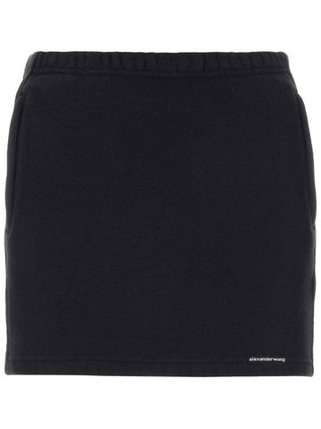 T By Alexander Wang Stretch Mini Skirt - ALEXANDER WANG - BALAAN 1