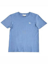 Baby Fox Patch Regular Short Sleeve T-Shirt Hampton Blue - MAISON KITSUNE - BALAAN 2