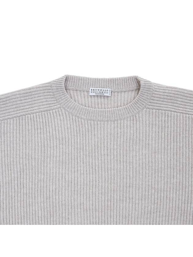 Women's Cashmere Knit Top Beige - BRUNELLO CUCINELLI - BALAAN 4