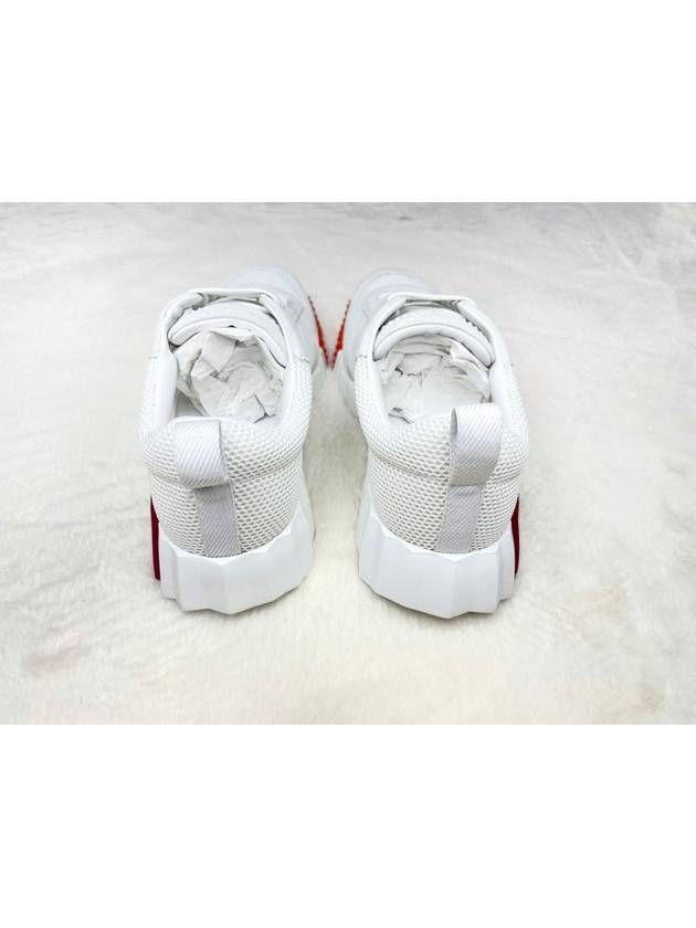 Bouncing Mesh Low Top Sneakers Blanc White - HERMES - BALAAN 6