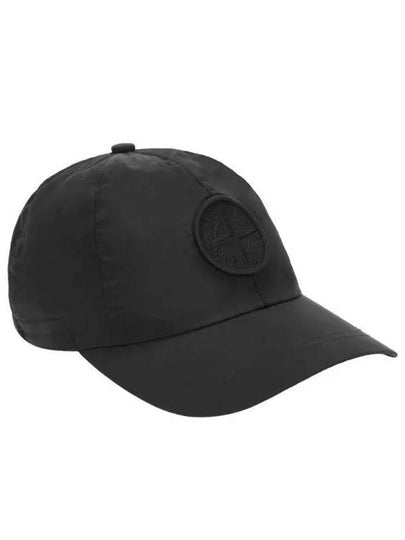 Logo Nylon Metal 6-Panel Ball Cap Black - STONE ISLAND - BALAAN 2