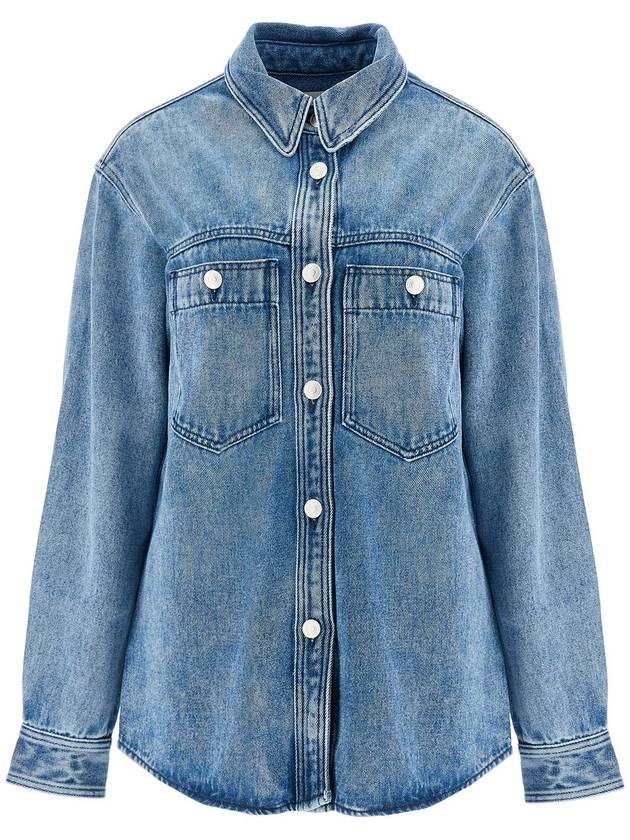 Shirt CH0129FAB1H07I30LU Blu - ISABEL MARANT - BALAAN 2