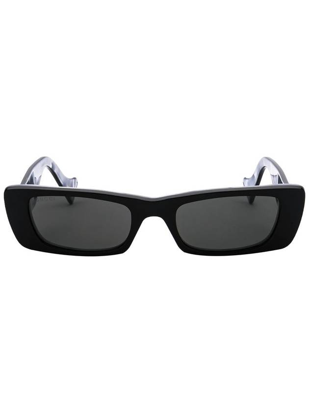 Eyewear Square Frame Sunglasses Black - GUCCI - BALAAN 2