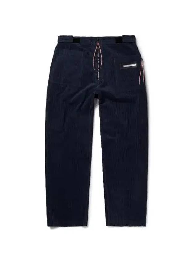 U corduroy walking trousers navy TROUSER - ARIES - BALAAN 1