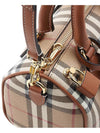 Check Mini Bowling Bag Archive Beige Briar Brown - BURBERRY - BALAAN 9