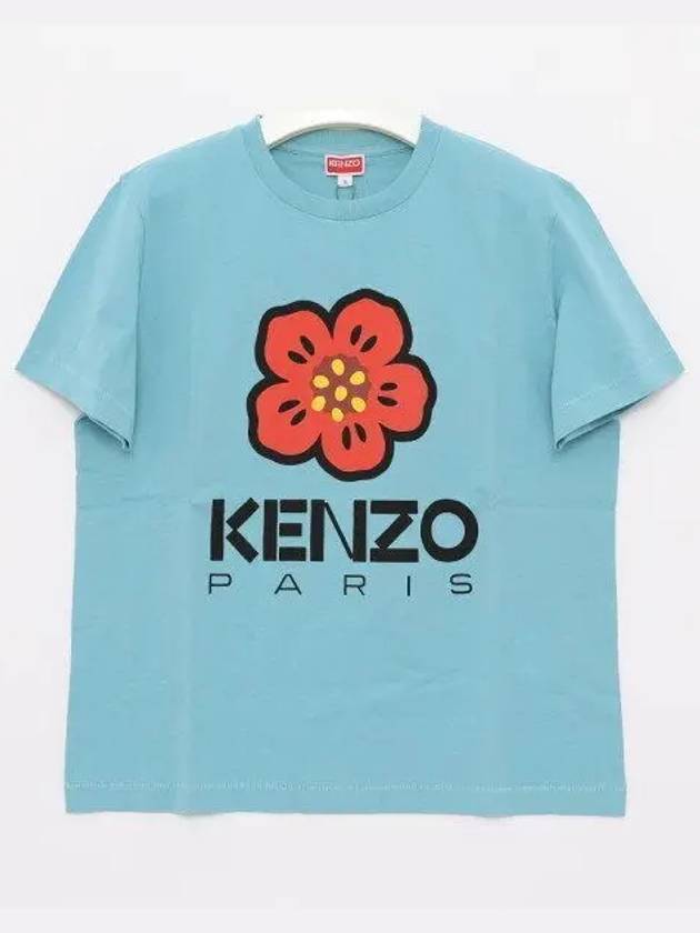 Balk flower print short sleeve women s t shirt 2TS039 4SO 69 1040477 - KENZO - BALAAN 1