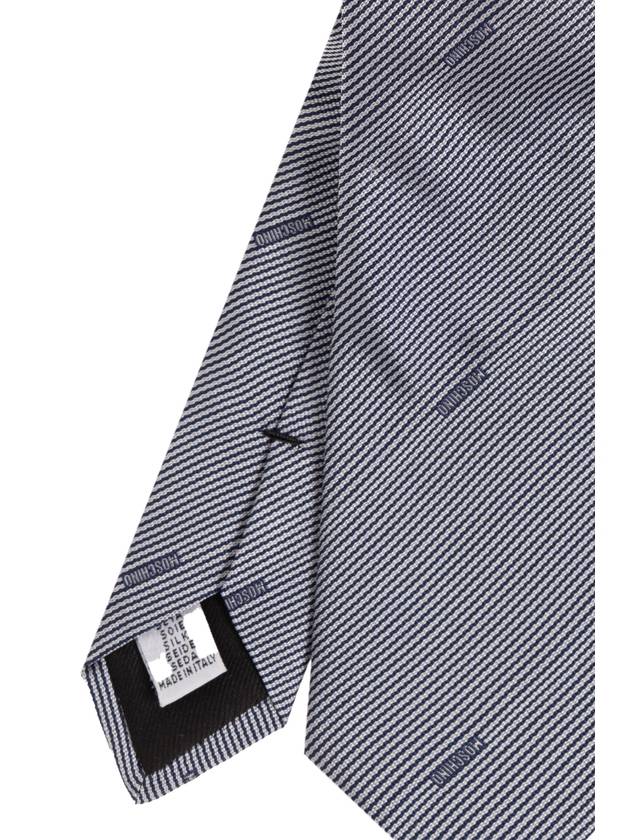 Moschino Silk Tie, Men's, Grey - MOSCHINO - BALAAN 3