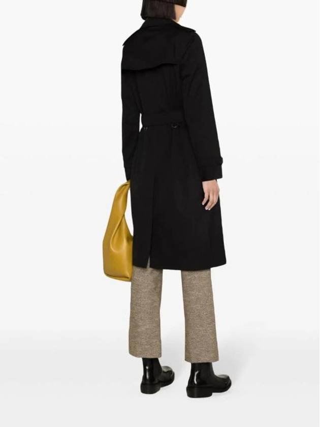 Kensington Trench Coat Black - BURBERRY - BALAAN 4