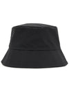 Logo Patch Bucket Hat Black - PARAJUMPERS - BALAAN 4