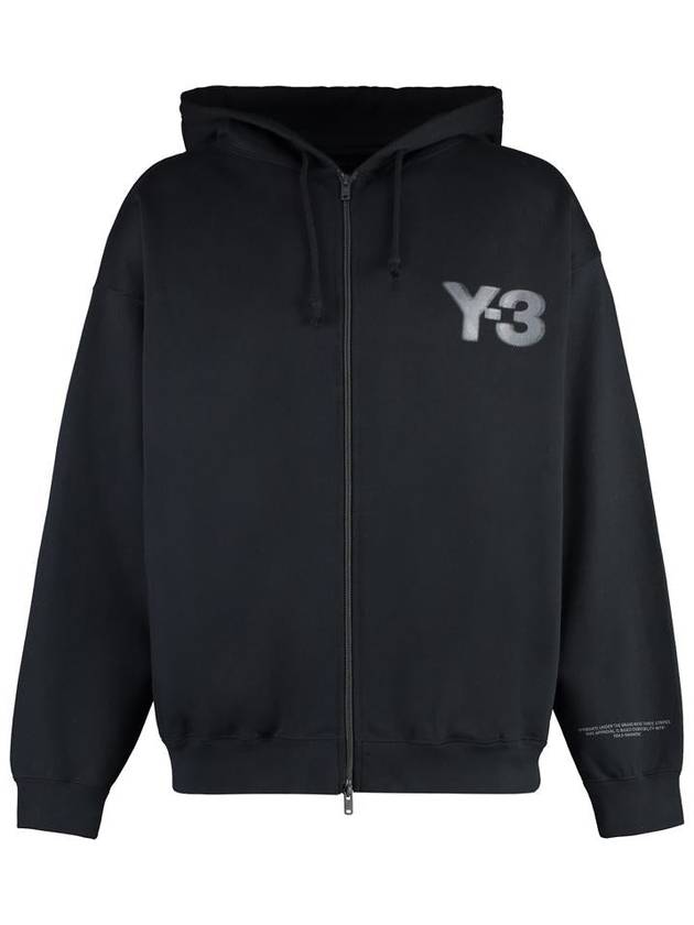 Y-3 Adidas Full Zip Hoodie - ADIDAS - BALAAN 1