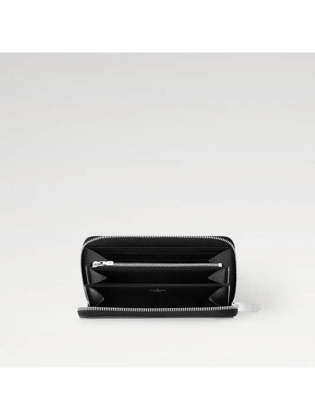 Zippy Epi Leather Long Wallet Black - LOUIS VUITTON - BALAAN 4