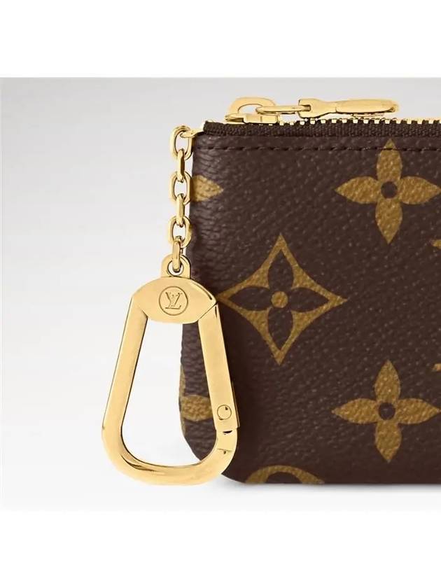 Monogram Key Pouch Brown - LOUIS VUITTON - BALAAN 3