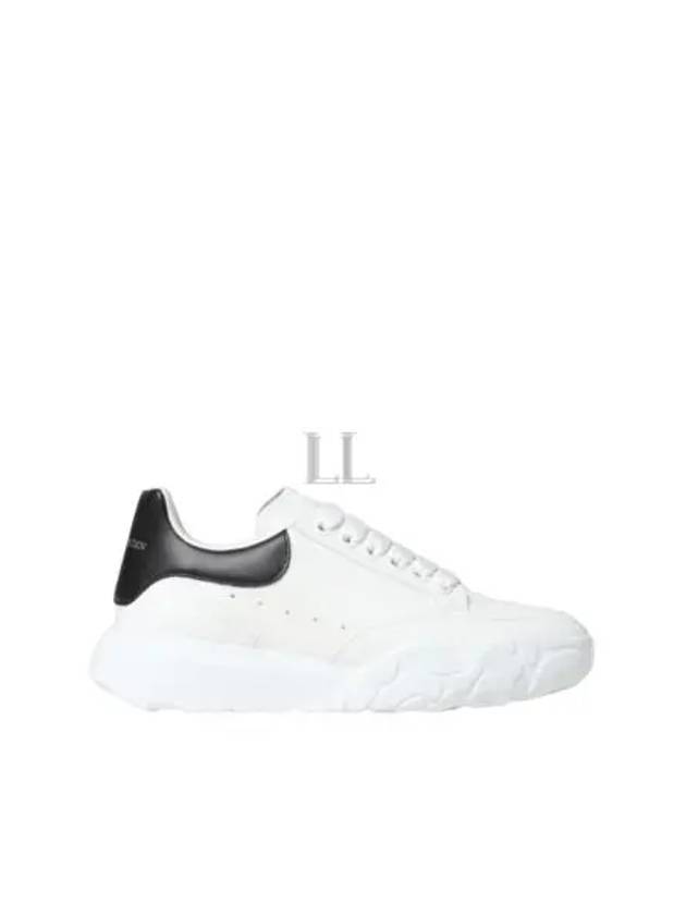 Court Trainer Low Sneakers White Black - ALEXANDER MCQUEEN - BALAAN 2