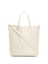 Shopping Toy Supple Leather Tote Bag Blanc Vintage - SAINT LAURENT - BALAAN 1