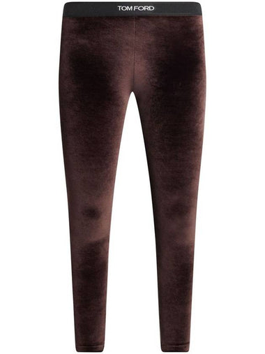 Tom Ford Velvet Leggings Clothing - TOM FORD - BALAAN 1