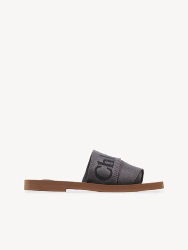 Woody Flat Mules Grey - CHLOE - BALAAN 1