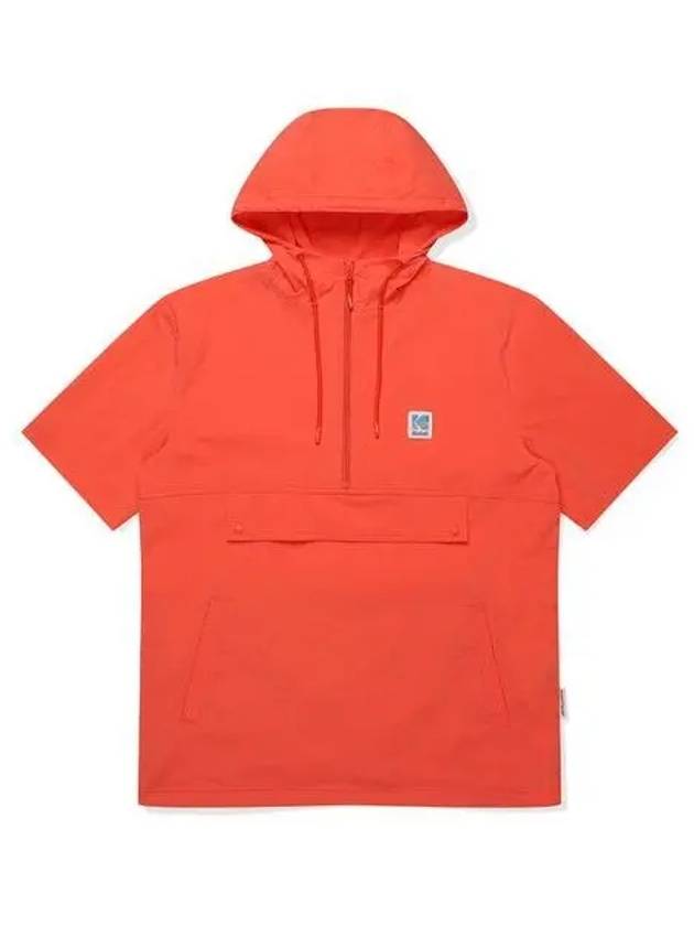 KODAK Core Woven Hooded Anorak Jacket ORANGE - KODO - BALAAN 1