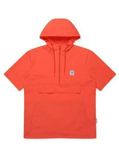 KODAK Core Woven Hooded Anorak Jacket ORANGE - KODO - BALAAN 1