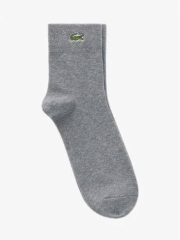 Men s Basic Solid Pique Medium Neck Socks RA019E 54N CCA Domestic Product GQ2N24070546840 - LACOSTE - BALAAN 1