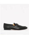 Men's T Timeless Leather Loafers Black - TOD'S - BALAAN 3