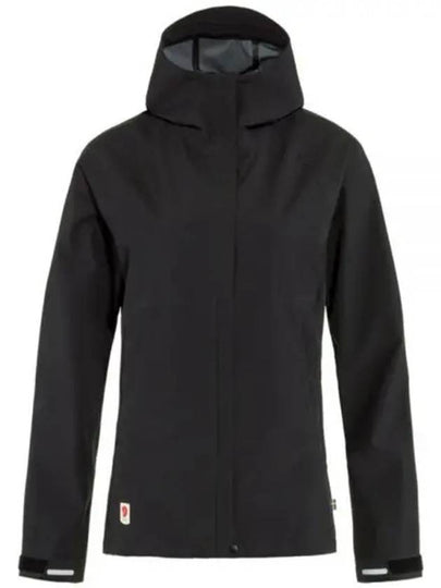 Women's High Coast Hydratic Trail Jacket Black - FJALL RAVEN - BALAAN 2