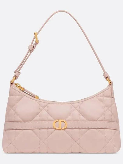 Miss Caro Mini Hobo Shoulder Bag Powder Pink - DIOR - BALAAN 2