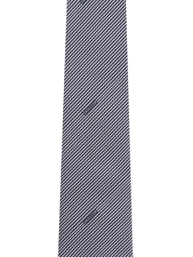 Moschino Silk Tie, Men's, Grey - MOSCHINO - BALAAN 4