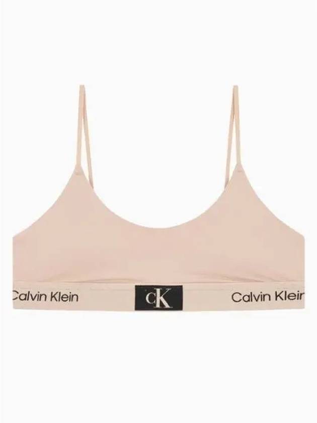 Underwear Women s 1996 Micro AF Lightly Lined Bralette QF7245AD7NS - CALVIN KLEIN - BALAAN 1