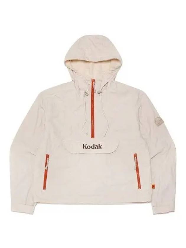 KODAK Trip Hooded Anorak Jacket Women IVORY - KODO - BALAAN 1